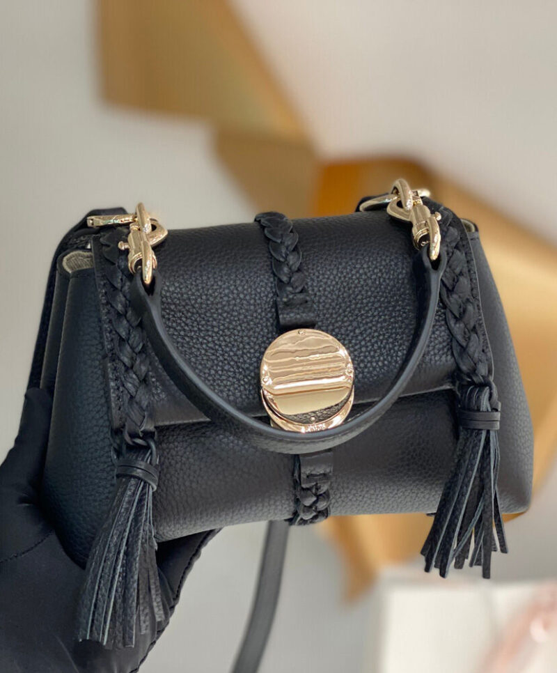 Chloe Penelope Mini Soft Shoulder Bag Black